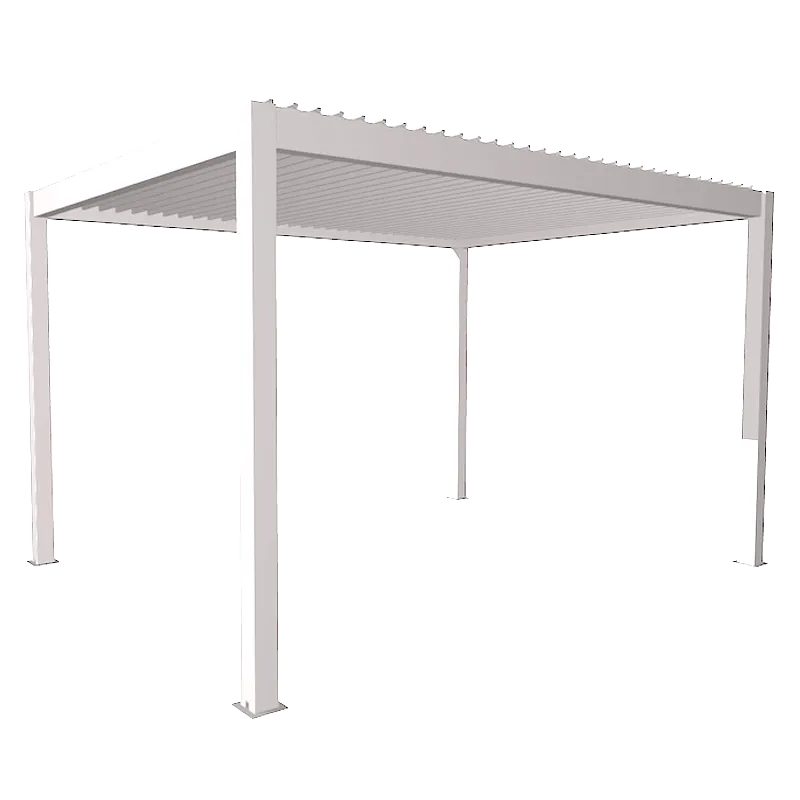 Szabadonálló pergola fehér
